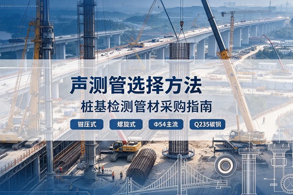 富锦声测管选型标准