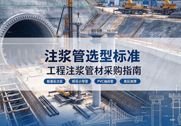 富锦注浆管选型标准